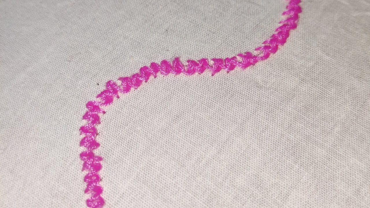 Knot Stitch Embroidery Tutorial for Beginners