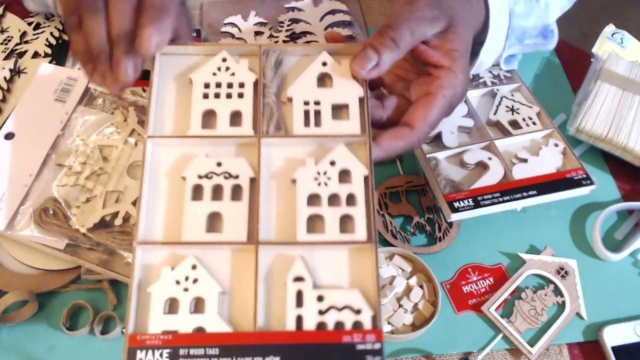 Let's Make Laser Wood Cut Lighted Ornaments - Craft n Chat w.Me