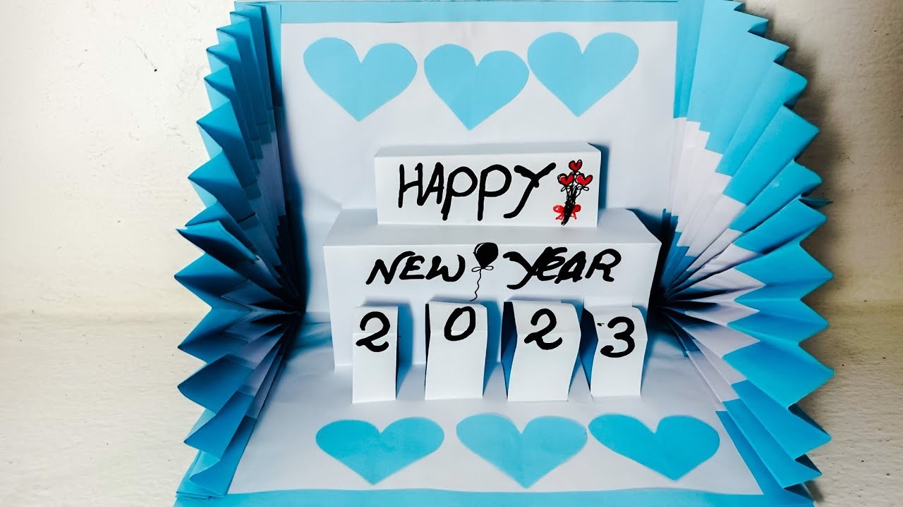 New Year special Paper Card - Greetings Paper Card - Paper Card - Diy Paper Card