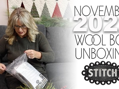 November Wool Box | Unboxing | Lisa Bongean | Primitive Gatherings