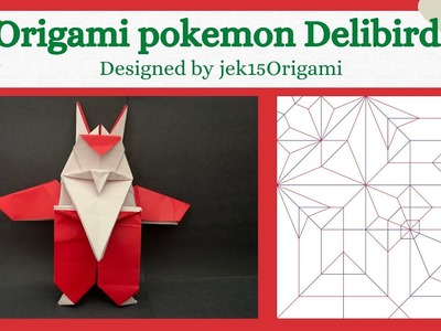 Origami Pokemon Delibird Tutorial