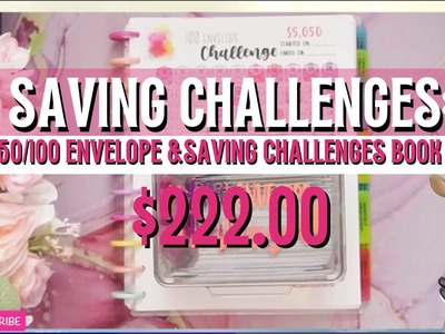 ???? SAVING CHALLENGES CASH STUFFING ???? 50.100 ENVELOPE BOX ???? VERY LOW  INCOME BUDGET????