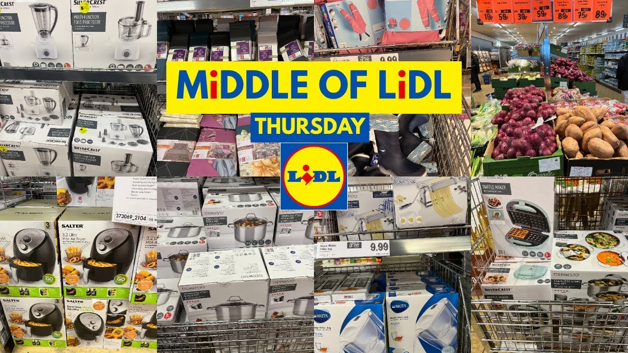 WHAT’S NEW IN MIDDLE OF LIDL THIS WEEK THURSDAY 29 DEC 2022 | LIDL HAUL | TRAVELANDSHOP WITH ME