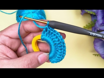 AMAZiNG!???? Very Easy Tunisian Crochet Headband Making | Sell as many as you can weave????????
