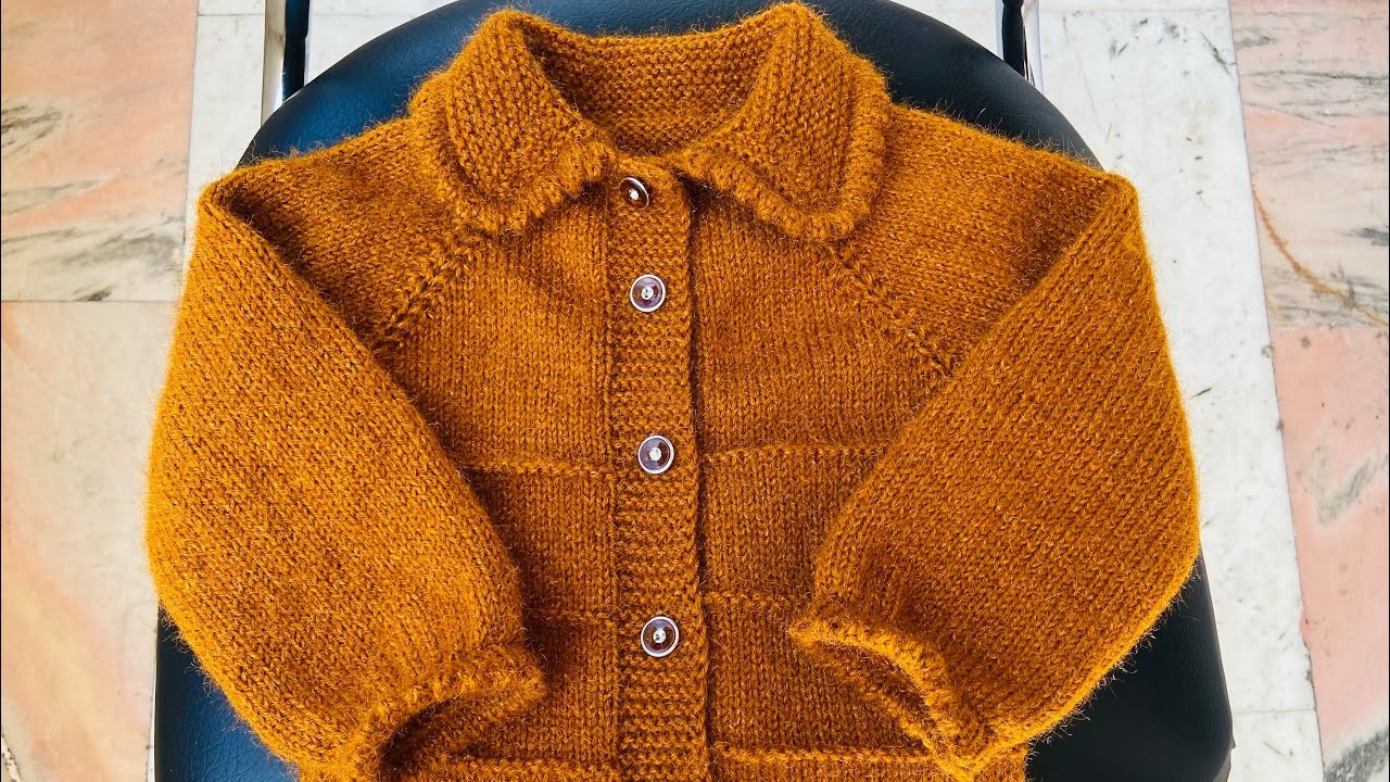 Beautiful cardigan for kids(boys.girls) | how to make a baby sweater | baby cardigan knitting