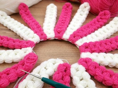 Bu lif modeli harika oldu????‼️???? Tam çeyizlik. I made a crochet bag of fiber and received 50 orders.