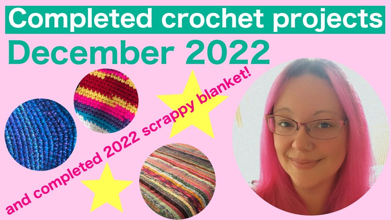 Completed crochet projects December 2022