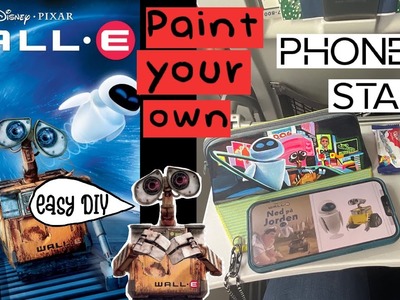 DIY Paint Your Own #wall-E Phone Holder