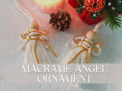 DIY Tutorial Ep 9 -  Macramé Angel Ornament