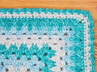 Easiest Crochet Border - Prettier than the name suggests! VERY simple beginner friendly Crochet!