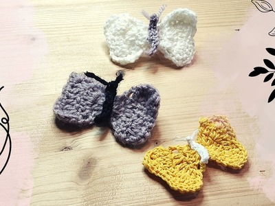 How to crochet a butterfly