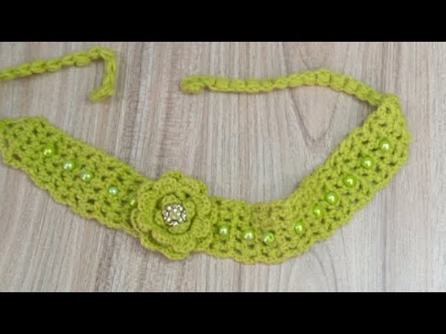 How to Crochet a hairband | Fancy hairband tutorial for beginners  @handmadecrochetdesigns7459