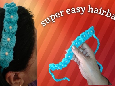 How to crochet a super easy hairband for beginners || Fantastic pattern Crochet headband ||