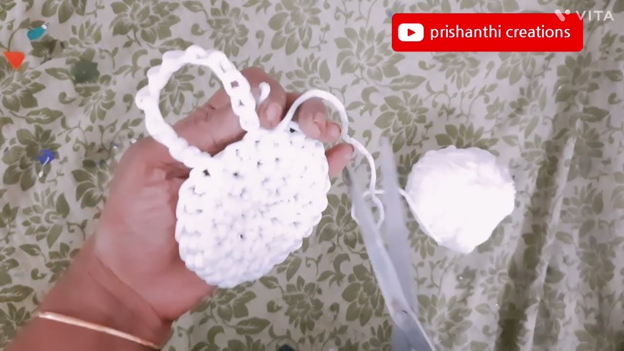 How to crochet body scrubber for beginners.body scrubber making at home.crochet learning class-4