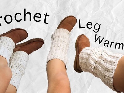 How to crochet leg warmers | beginner-friendly, perfect for winter, Pinterest inspired