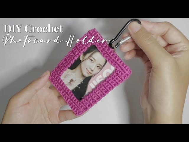 How to Crochet Photocard Holder ????| Special Blackpink | Crochet Card Holder