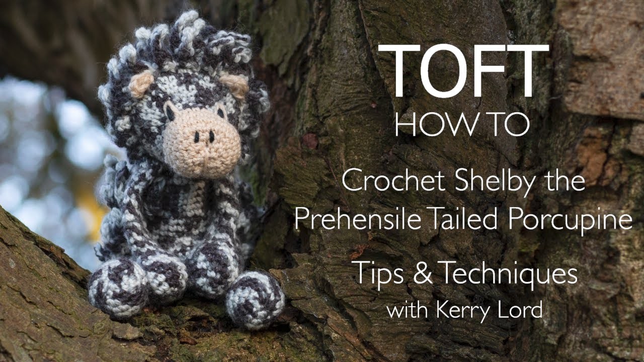 How to Crochet Shelby the Porcupine