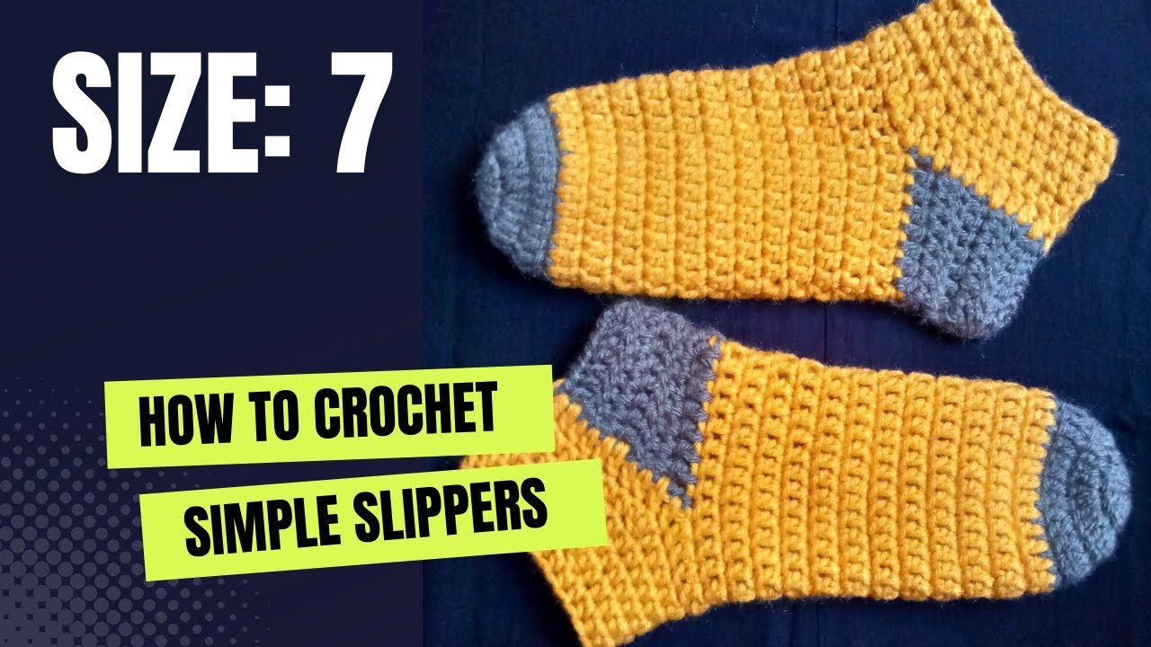 How To Crochet Slippers|Moja Bunne Tarika|#slippers #socks