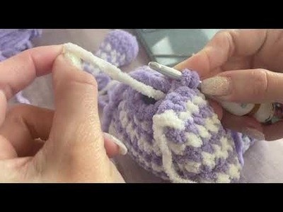 How to Crochet the Arms to the Body & Reinforce them - Loops By Emmie Lou