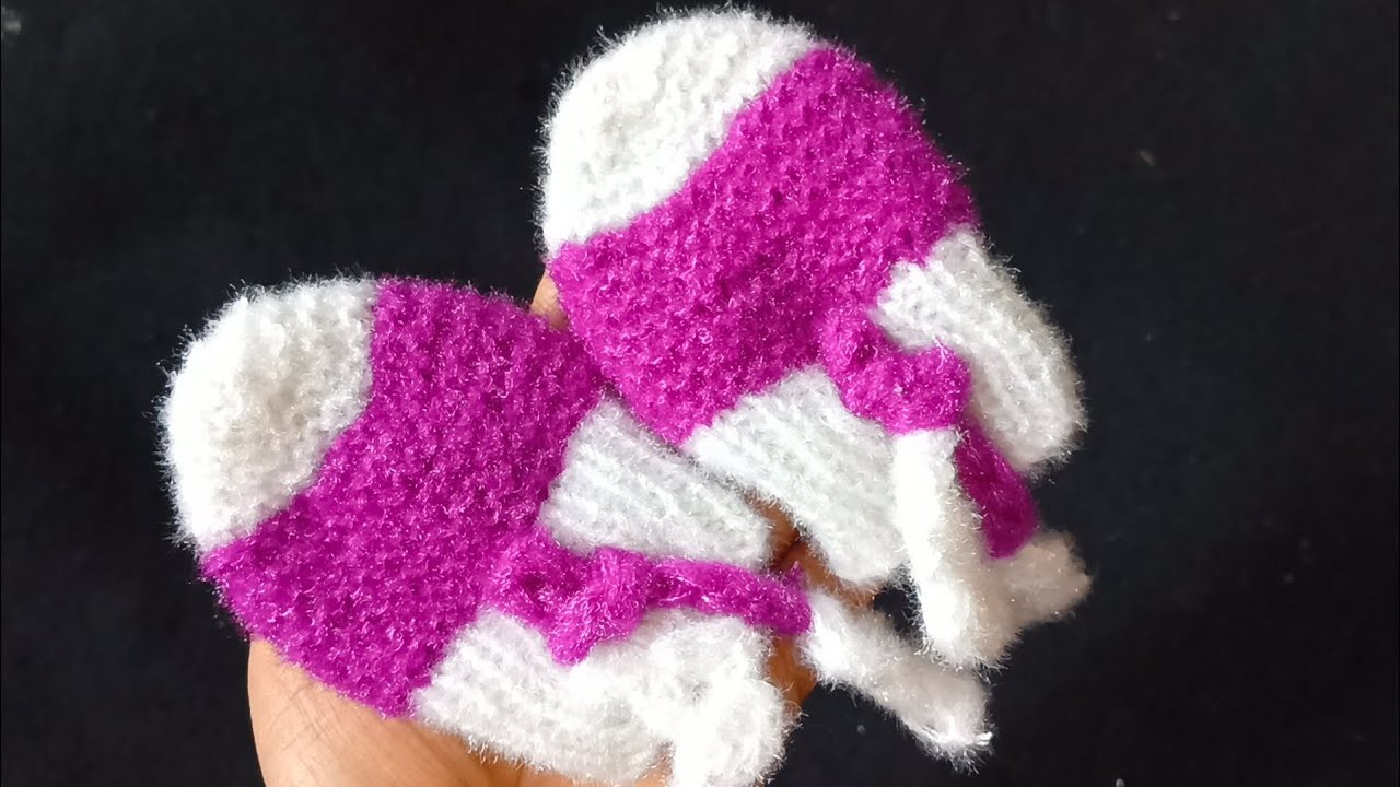 How to knit Baby Mittens