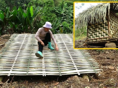 How To Knit Pieces of Bamboo into Bamboo House