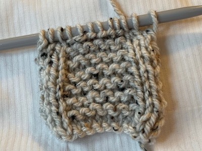 How to knit the edge