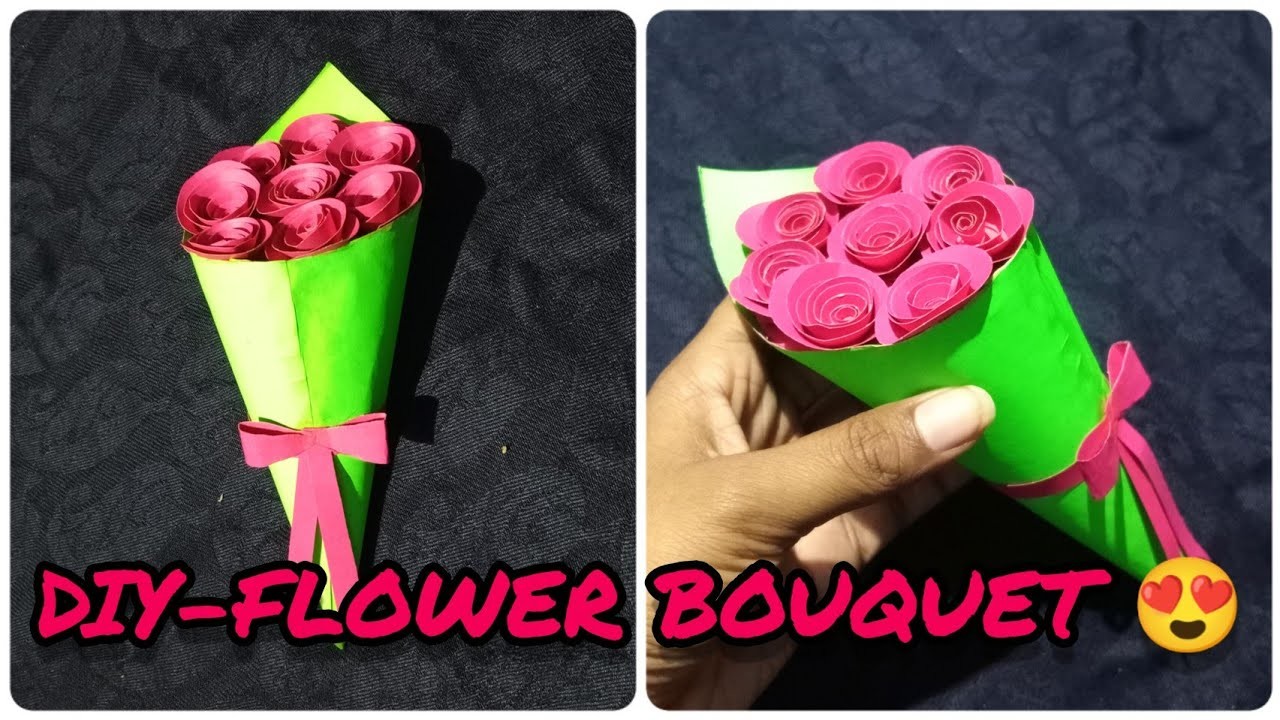 How to Make a DIY Paper Flower Bouquet with Easy Tutorial