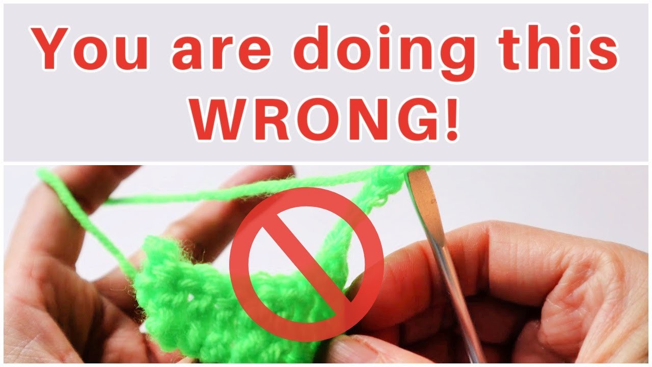 How to Turn in Crochet - You are Doing it WRONG!