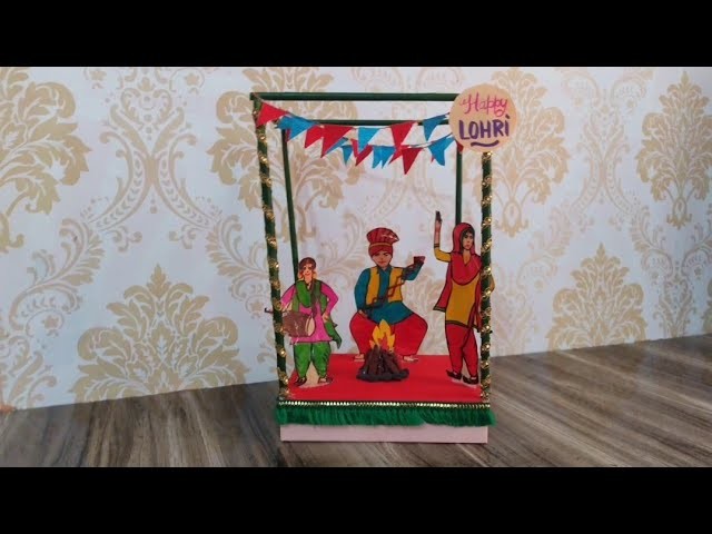 Lohri special craft. lohri craft ideas.lohri #lohri #lohricelebration #lohricelebrations #diy