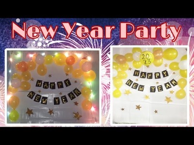 New Year Party | Happy New Year | Tutorial of Ornaments | Easy DIY | Arts By Usman