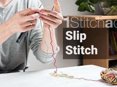 Slip Stitch - Learn 1 crochet stitch a day