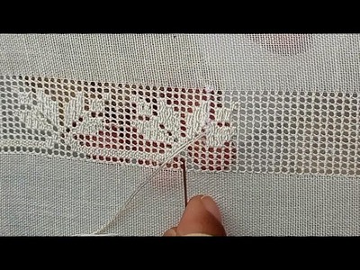 Tarkashi.Hardanger Embroidery.Esay Leaves Embroidery.Learn How it is done. New Tarkashi Design#2023