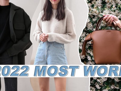 2022 MOST WORN ITEMS: Wardrobe Basics Worth Buying [Minimal Classic Style]
