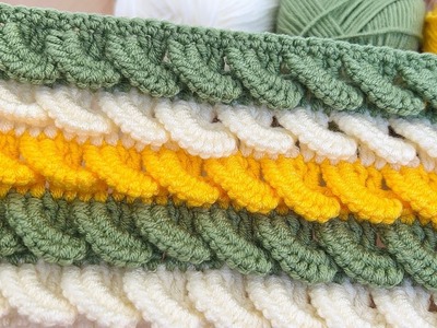CUTE ????BANANAS. crochet BLANKET MODEL. baby blanket models. crochet easy knitting.colorful bananas