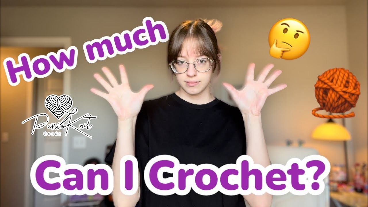 How much can I Crochet?? Working Time Lapse!