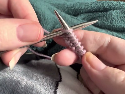 How To Knit British Style, Easy Tutorial To Follow (Left Handed Version)