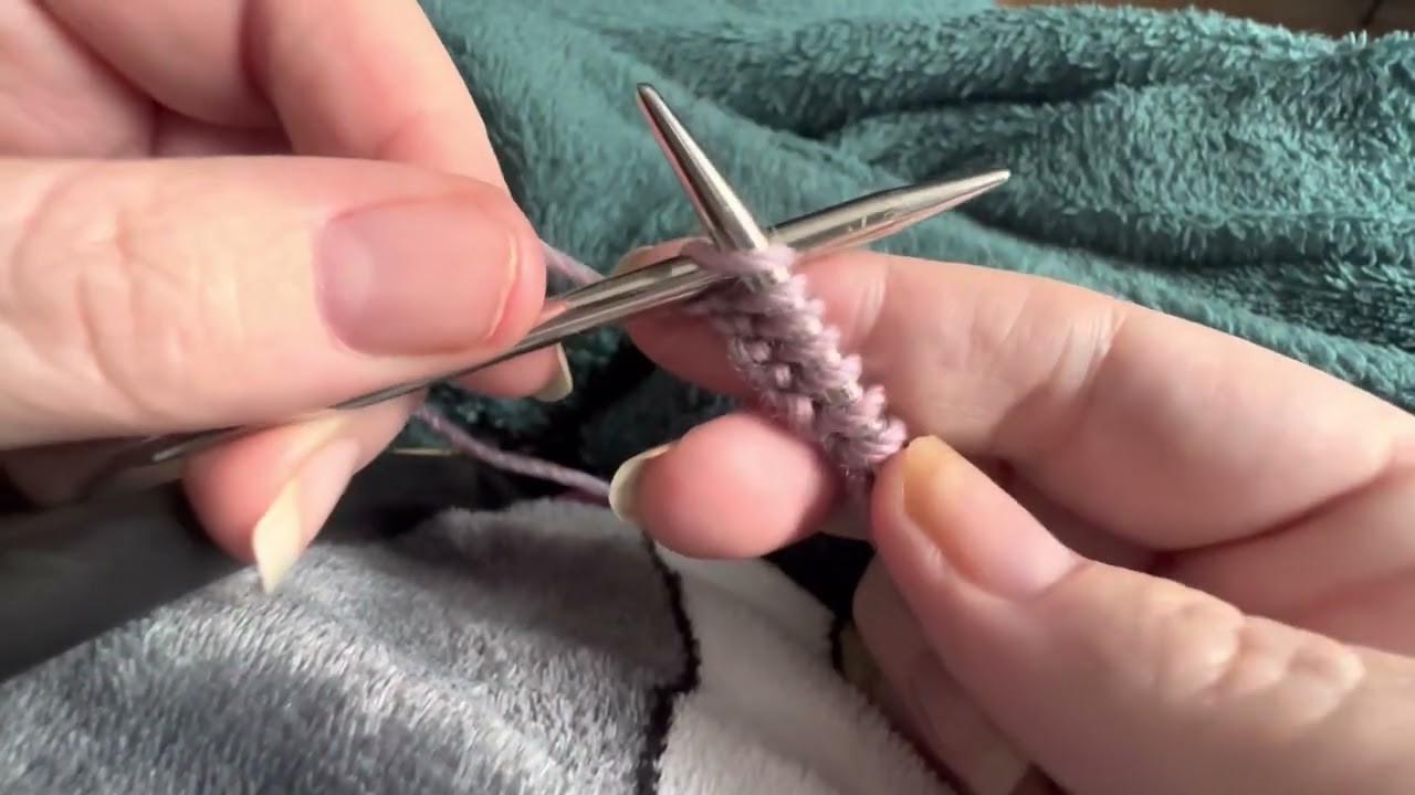 How To Knit British Style, Easy Tutorial To Follow (Left Handed Version)