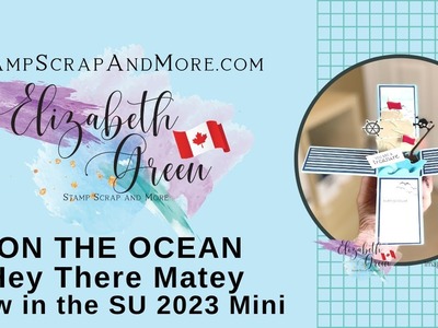 How to make a Card in the Box using the On the Ocean Bundle.   Great kids card!