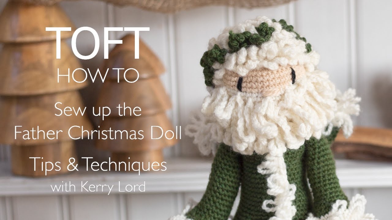 How to Sew Up the Father Christmas Doll