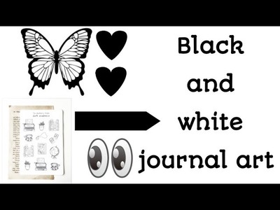 Journal art in tamil, journal art for beginners in tamil, black and white journal art