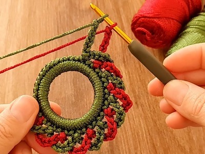 MERRY CHRİSTMASYou☃️ will love the Christmas ornament????Great crochet knitting patter