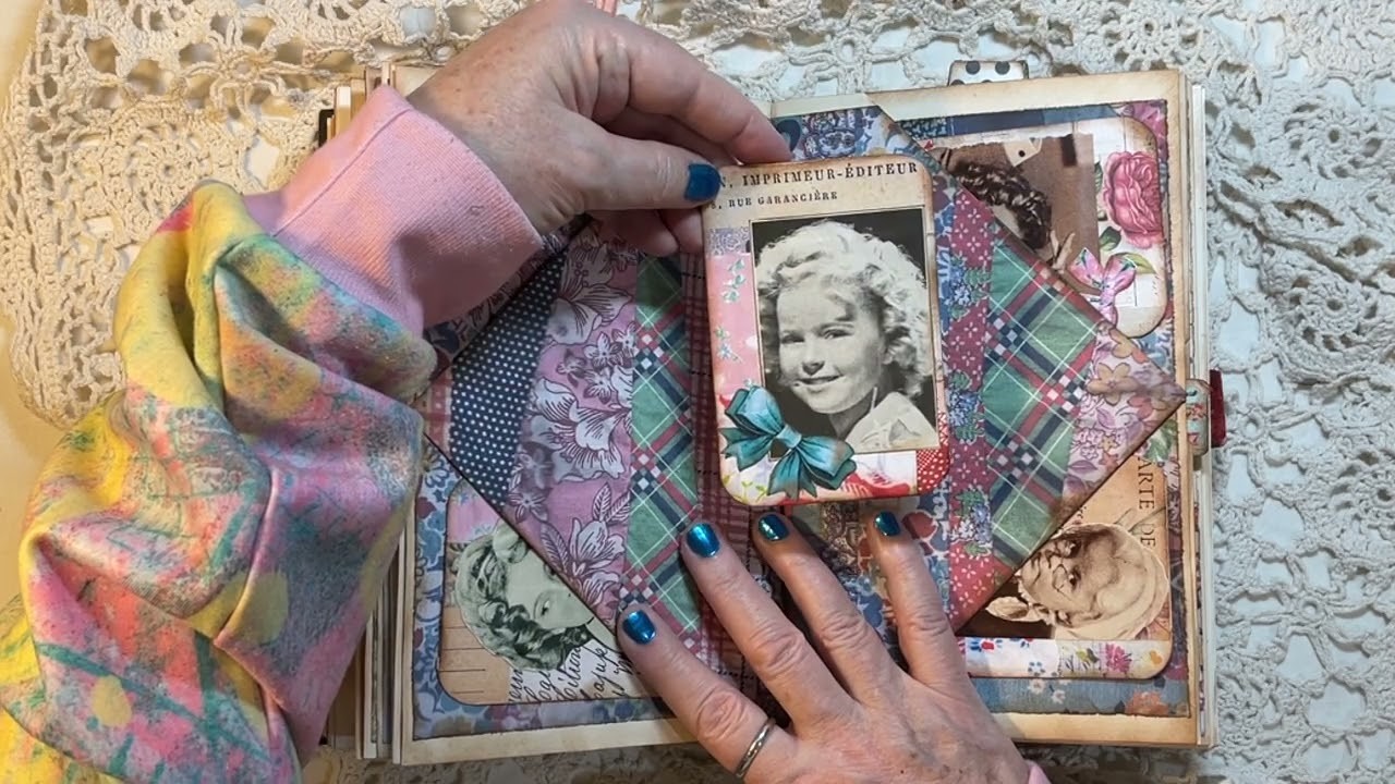 Shirley Temple Altered Book Flip Through!