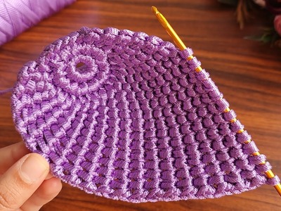Super Easy Tunisian Knitting ???? coaster,motif ,table mat knitting pattern