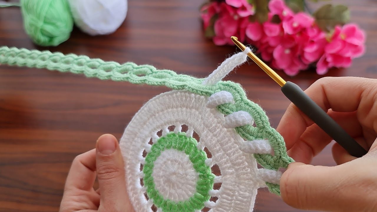 SUPERB BEAUTIFUL???? MUY BONİTO motif crochet coaster , table mat , pot coaster knitting supla model.