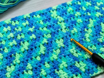 The Easiest Crochet Pattern for Beginners You've Ever Seen! ???? Pretty Crochet for Blankets and Bags