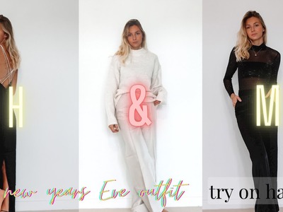 TRY ON HAUL | H&M | NEW YEARS EVE OUTFITS | OCCASION WEAR | SPARKLE | DRESSES | Emily Wilson