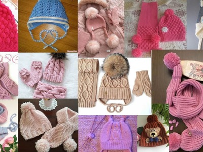 Woolen baby cap designs ???? woolen cap design patterns ???? Knitting ideas