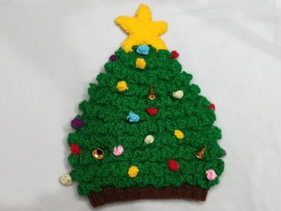 Youtube pe pehle vaar Christmas Tree Baby Cap | Part 2 | Size 1 - 2.5 yrs