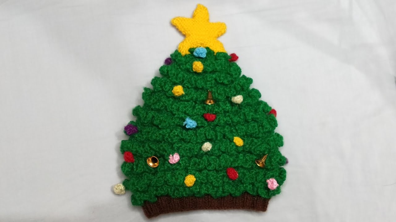 Youtube pe pehle vaar Christmas Tree Baby Cap | Part 2 | Size 1 - 2.5 yrs