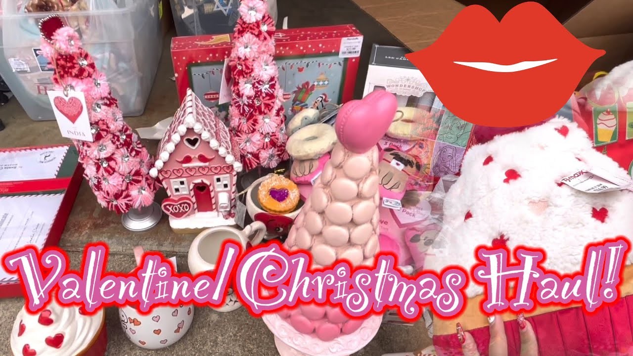 Big Valentines & Christmas Haul! #viral #trending #fyp #shopwithme #valentinesday #foryou #haul